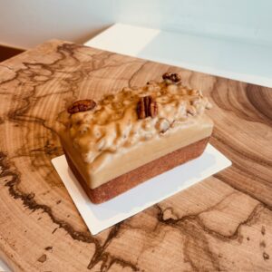 Cake éphémère erable noix de pécan