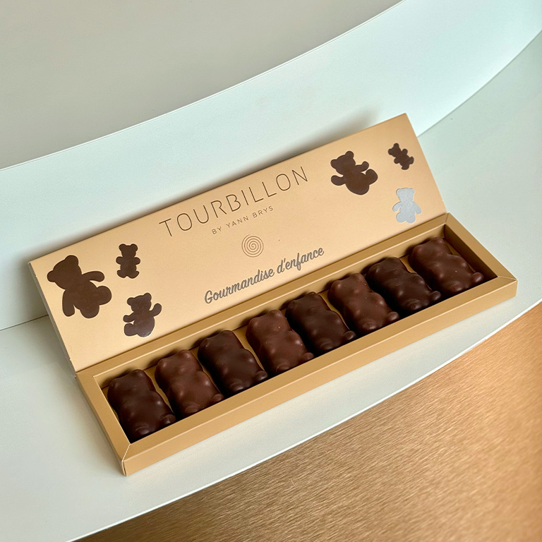 ourson chocolat patisserie tourbillon