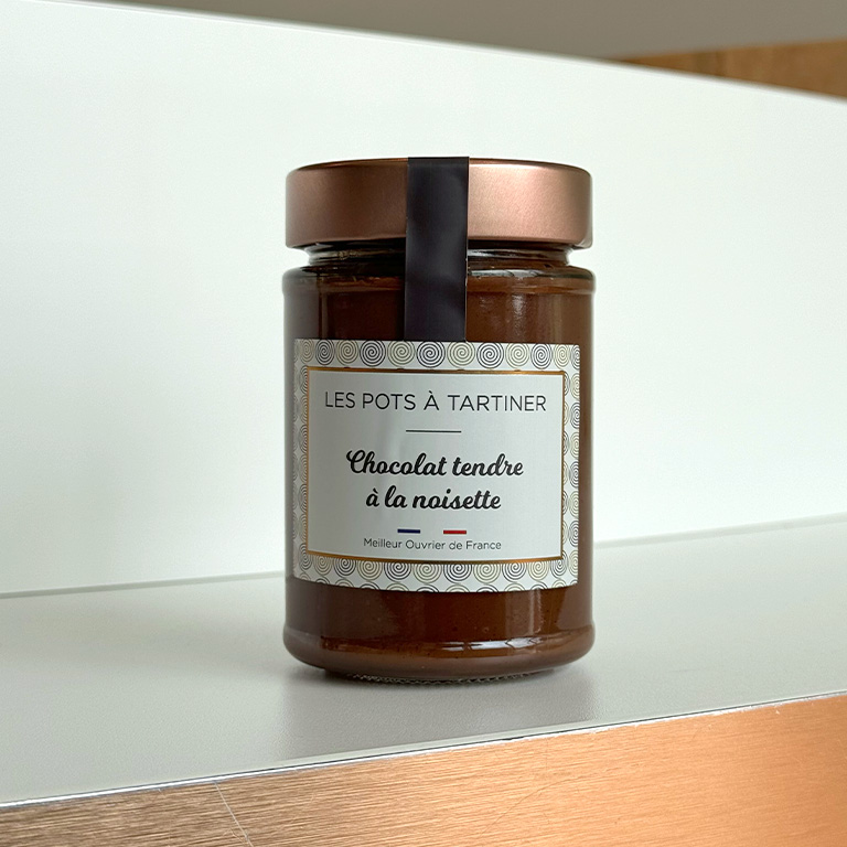 pot à tartiner chocolat noisette tourbillon