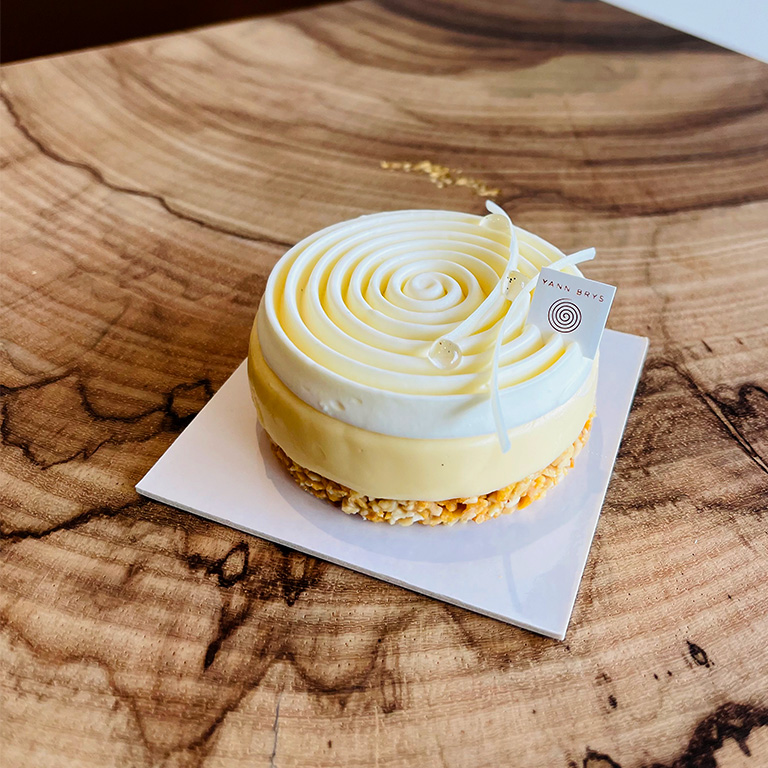 tourbillon abricot basilic individuel patisserie